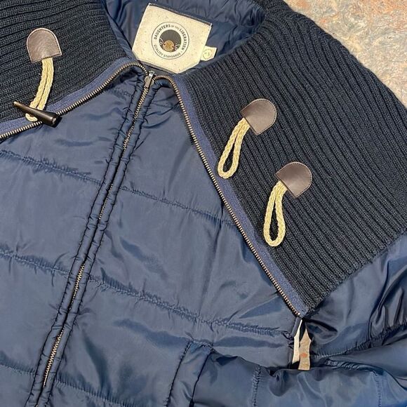 Anthropologie Daughters of the Liberation Puffer Cape Jacket Small - Picture 2 of 9